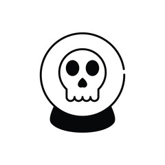 Magic Globe vector icon