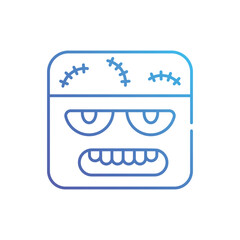 Halloween Monster vector icon
