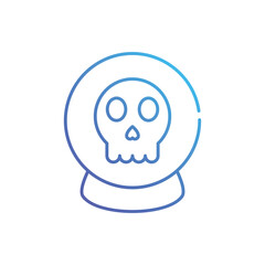 Magic Globe vector icon