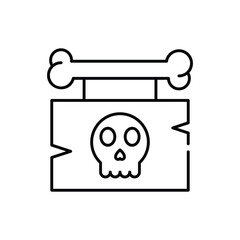 Halloween Grungy vector icon
