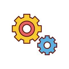 Gear  icon design 