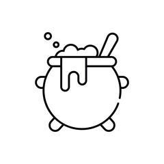 Cauldron  vector icon