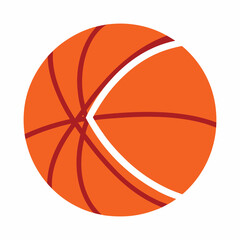Basketball Flat Design.