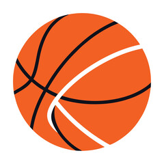 Basketball Flat Design.