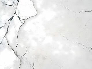 Obraz premium Abstract cracked white surface. Texture, background, design.