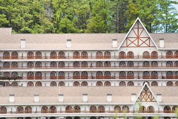 Obraz premium the facade of the palace