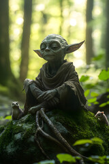 Enchanted Woodland Goblin: Mischief in Moss-Covered Mysteries