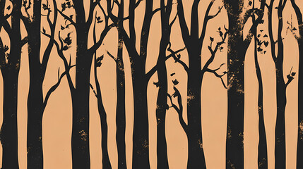 Rough grunge texture black manila recycled kraft paper. Dapplewood. Illustration