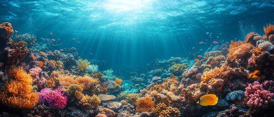 Fototapeta premium Underwater Seascape 
