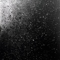 Obraz premium Stormy Textures: Abstract Specks in Two Tones