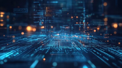 A detailed digital transformation roadmap illustrating key milestones and objectives, emphasizing the strategic process of integrating modern technology into traditional business models.