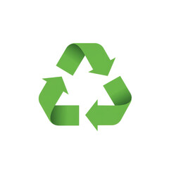 Obraz premium recycle symbol isolated on transparent background