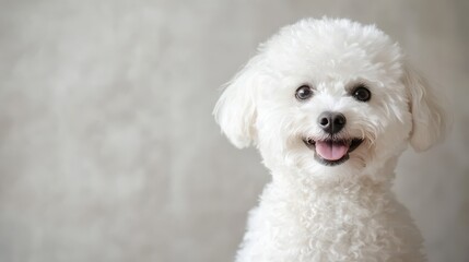A portrait of a cute and joyful Shiba Inu dog, captured with its vibrant personality against a banner with ample copy space.
