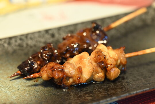 焼き鳥もものたれと塩