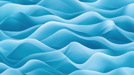 A trendy and fashionable seamless abstract pattern featuring flowing blue waves, creating a modern and stylish background with fluid lines and dynamic movement.