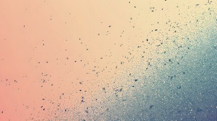 Obraz premium Neutral colors and grainy noise texture on gradient background