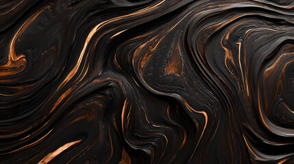 Dark Mahogany Wood Surface Texture With Rich Grain