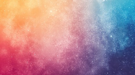 Obraz premium Grainy gradient background featuring a blend of purple, orange, and pink, creating a vibrant abstract design.