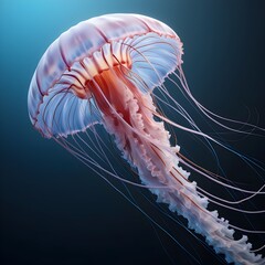 The beautiful jelyfish