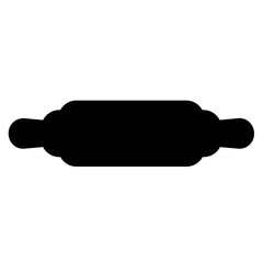 Rolling Pin Bakery Glyph Icon