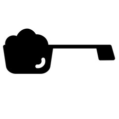 Scoop Ladle Spoon Glyph Icon