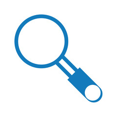 Search magnifier  glass icon.