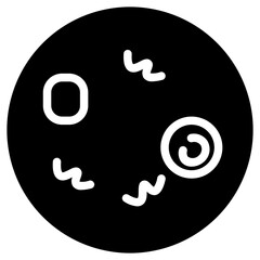 Ramen Noodles Food Glyph Icon