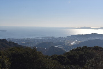 三ヶ根山スカイラインからの風景