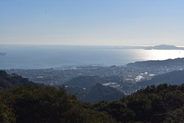 三ヶ根山スカイラインからの風景