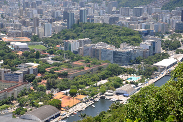 Obraz premium Botafogo- From sgarloaf view 