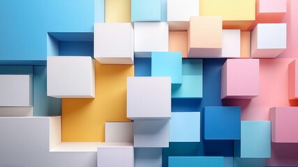 3D abstract geometric background, wall background. background texture. wall with textured hexagons. the diamonds on the wall.
