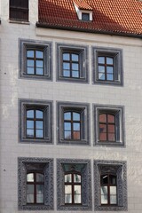 windows of an house