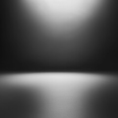 중심부가 어두운 클린한 회색 스튜디오 배경, 생성형 A