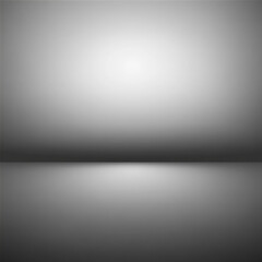 중심부가 어두운 클린한 회색 스튜디오 배경, 생성형 A