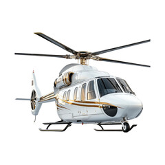 Helicopter Isolated on Transparent Background