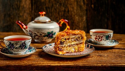 Engage with the sounds of clinking cups and gentle chatter.  