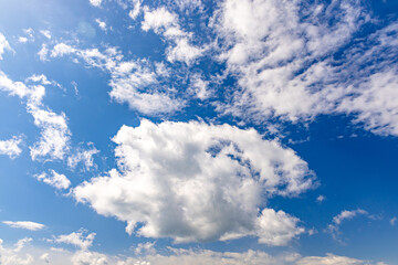 青空と白い雲
