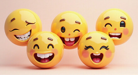 Naklejka premium set of faces, smiley, face, smile, emoticon, egg, happy, icon, yellow, symbol, cartoon, expression, emotion, easter, smiling, sad, fun, ball, isolated, happiness, cheerful, food, sign, vector on white