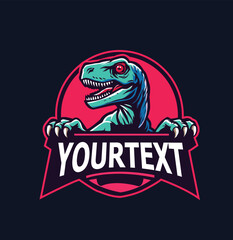 Dinosaurs logo design