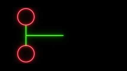 Vector infographic label or template design with circle. Work process animation. Step by step organization. Where you can place your text.