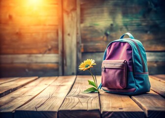 Separation Anxiety: Child Leaving Home, Empty Nest Syndrome Concept Stock Photo