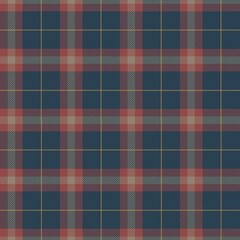  Tartan seamless pattern, brown and navy blue, can be used in fashion design. Bedding, curtains, tablecloths 