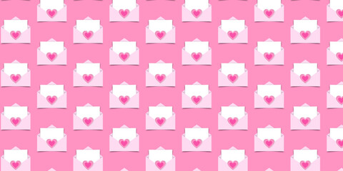 Valentine's Day backgrounds. Love hearts icons seamless patterns collection. Abstract repeated texture. 