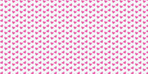 Valentine's Day backgrounds. Love hearts icons seamless patterns collection. Abstract repeated texture. 