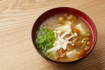 なめこの味噌汁