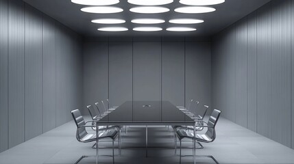 Modern Minimalist Conference Room Interior Design