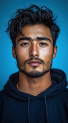 Fototapeta premium Intense Portrait of a Young Man