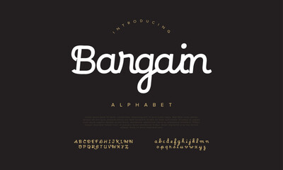 Bargain handwrite font Calligraphy Logotype Script Brush Font Type Font lettering handwritten