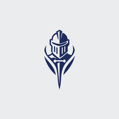 Iconic knight logo