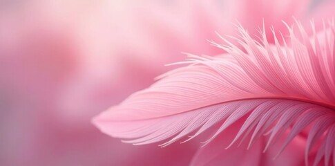 Blurred pink feather backdrop, light and airy, fluffy feel , soothing, blur